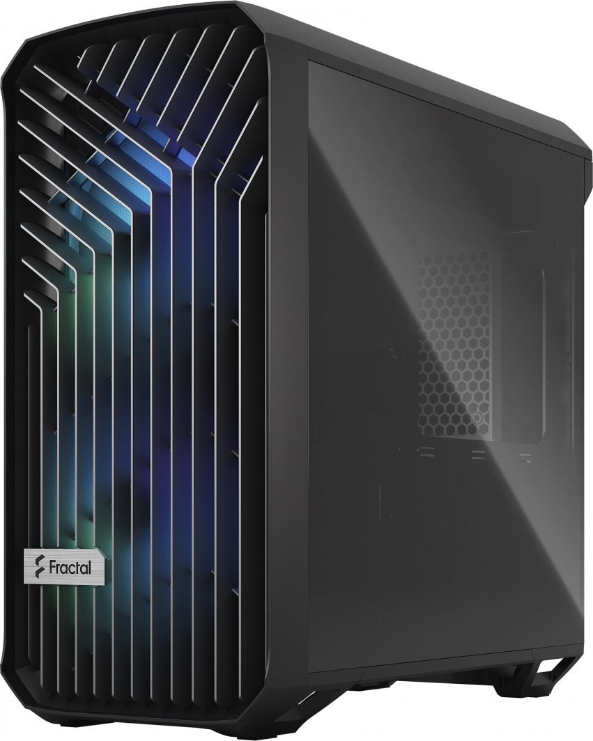 Fractal Design Torrent Compact RGB Case, Black TG Light Tint, Midi Tower - Thumbnail 7