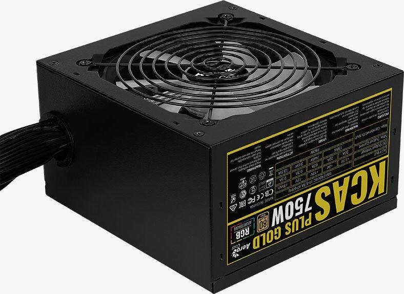 Aerocool KCAS Plus Gold AEROPGSKCAS+RGB750-G ATX, 750W Power Supply - Thumbnail 6