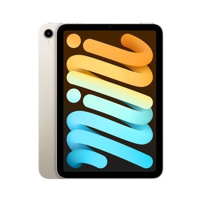 Apple iPad Mini 6, WiFi, 64GB, Starlight - Image 1