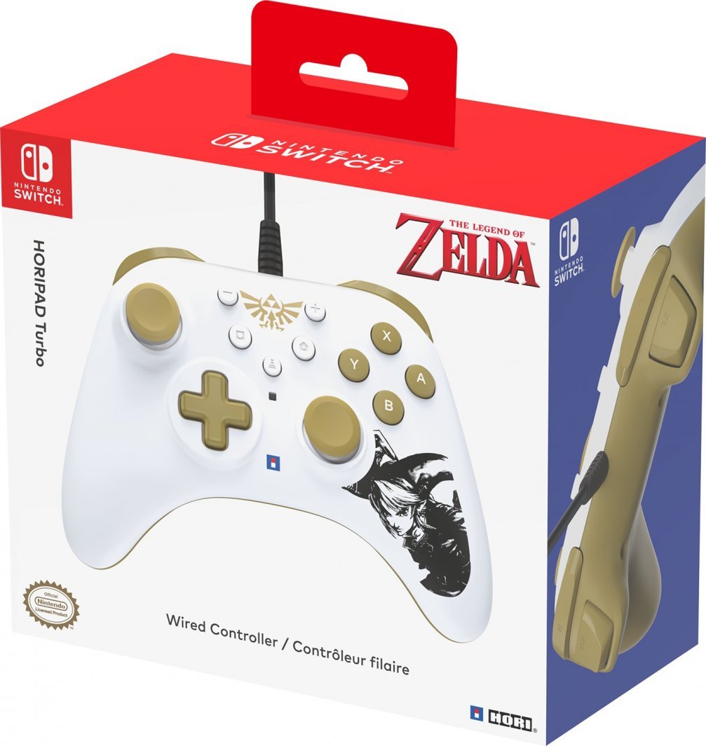 NoName Horipad Turbo Controller, Wired, White - Thumbnail 8