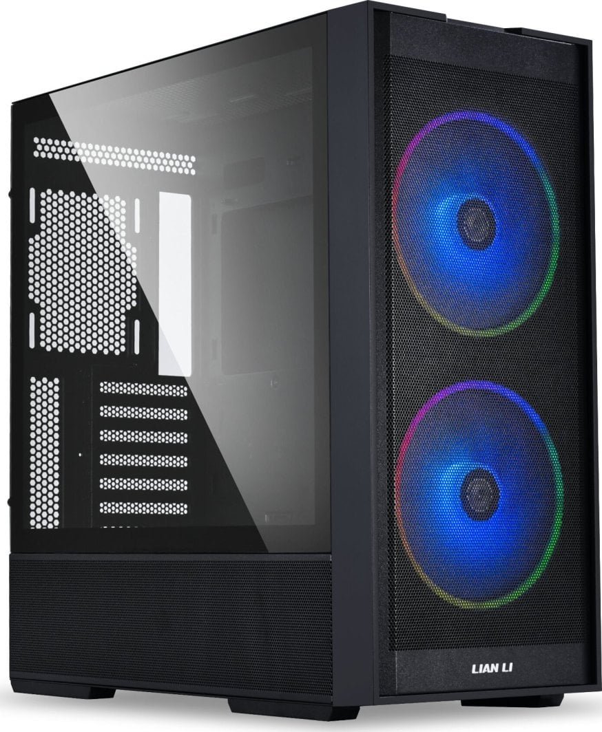 Lian Li LanCool 206 Case, Black ARGB, Midi Tower - Image 1