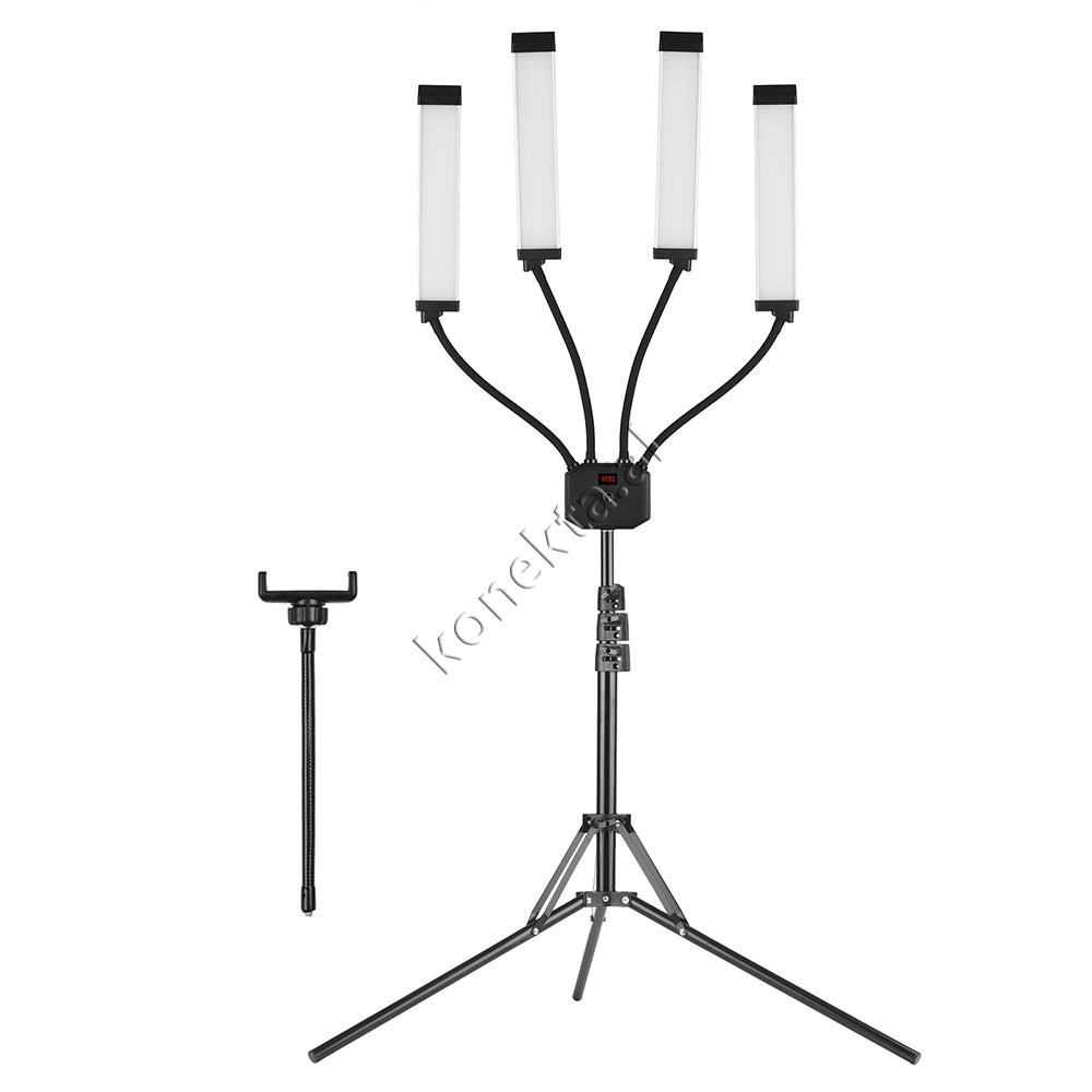 tjetertjeter Tripod, 4 Drita LED Te Lakueshme - Thumbnail 5