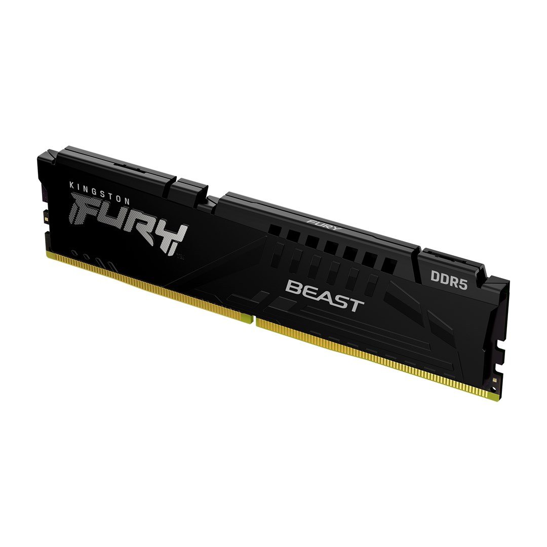 Kingston Fury Beast Memory, Black, DDR5, 16GB, 5200Mhz, CL40 - Image 1