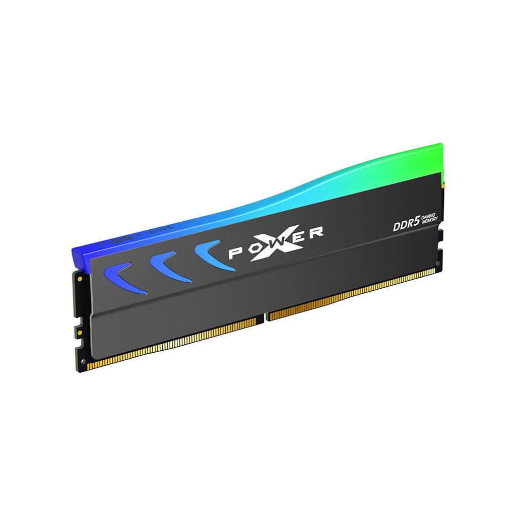 Silicon Power XPOWER Storm RGB Memory Module, 64 GB (2x 32GB), DDR5, Gaming UDIMM, 6000 MHz - Image 1