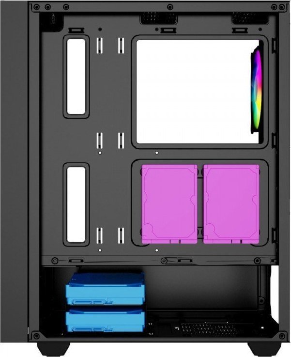 Gembird Fornax 4000 Case, ARGB, Midi Tower - Thumbnail 9