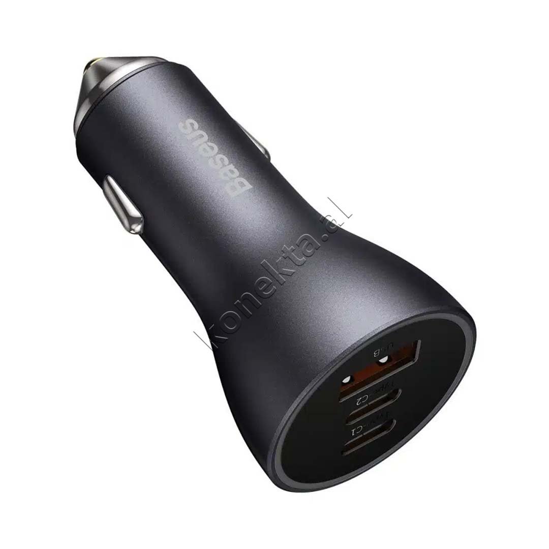 Baseus Adaptor Karikimi 65W Me 2 Porta USB-C Dhe Nje Porte USB-A - Thumbnail 2
