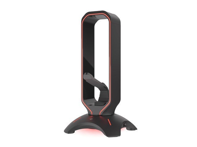 Genesis 500 Headphone Stand, Black - Image 1