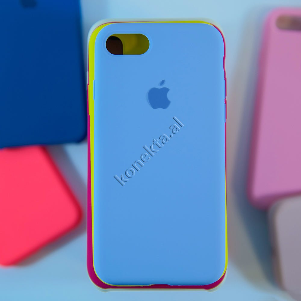Apple Silicone Case for iPhone 6 / 6s / 6 Plus / 6s Plus, Black / Red / Green / Yellow / Blue / Pink / Violet - Thumbnail 17