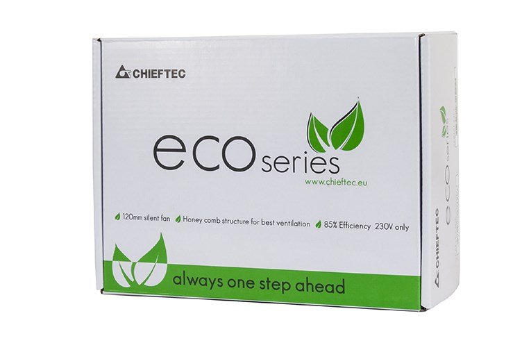 Chieftec GPE-500S Power Supply, 500W, 80 PLUS, 120 mm, Black - Thumbnail 4