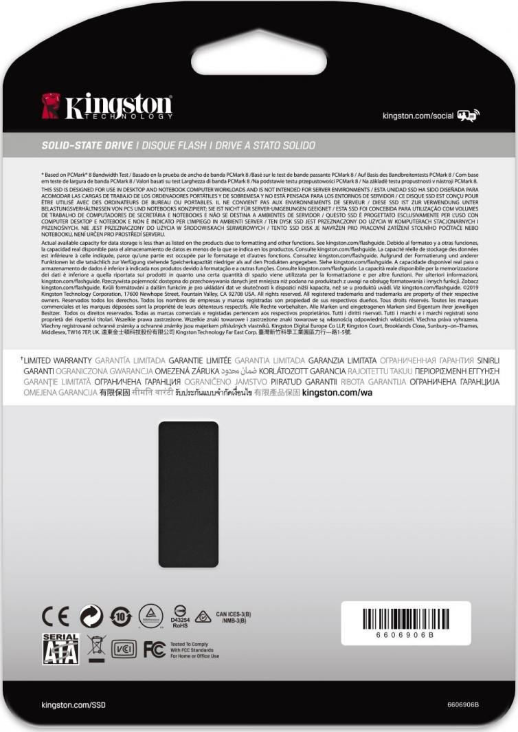 Kingston KC600 SSD, 2TB, 2.5" SATA III - Thumbnail 5