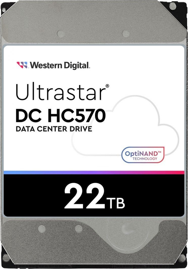 WD Ultrastar DC HC570 Disk, 22TB, 3.5'', SAS-3 (12Gb/s) - Image 1
