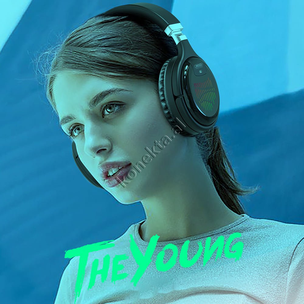 XO Headphones with Bluetooth V5.0 and Light - Thumbnail 8