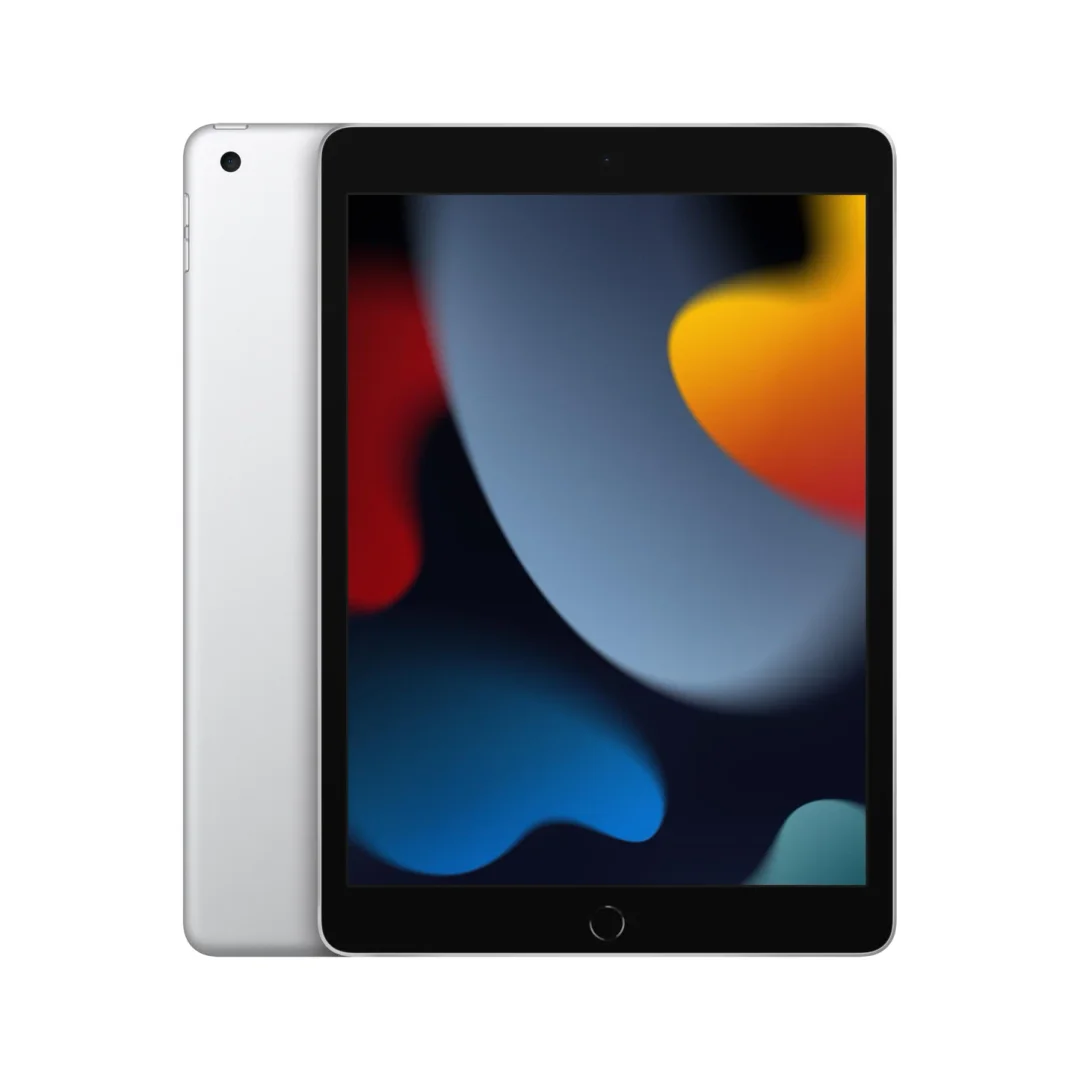 Apple iPad Gen 9 Tablet, Silver, 64GB - Image 1