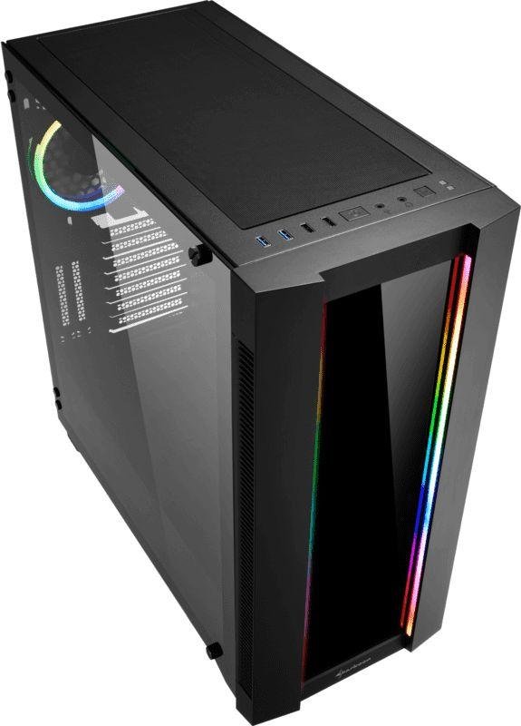 Sharkoon Elite Shark CA200G Case, Full Tower - Thumbnail 3