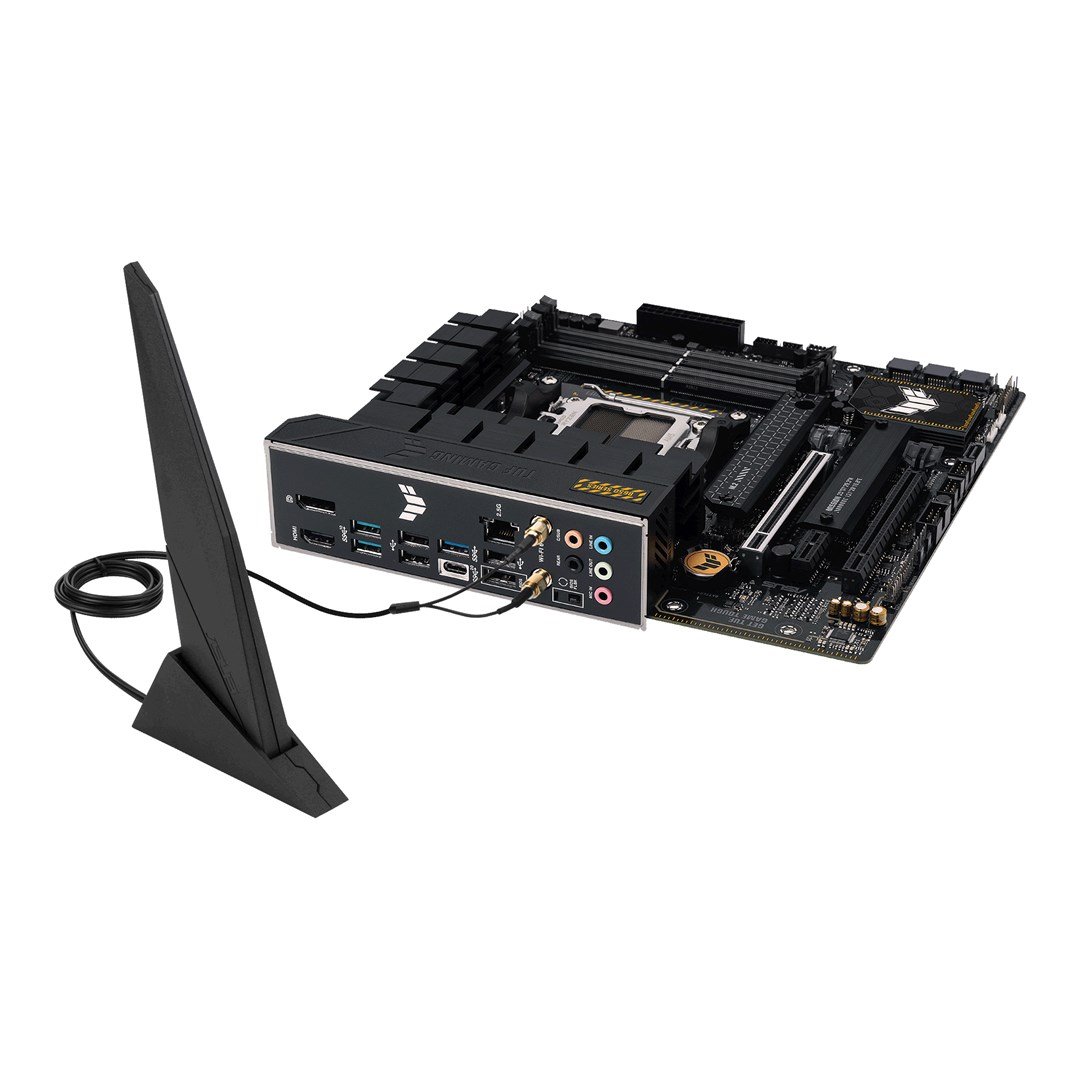 ASUS TUF Gaming B650M-PLUS WiFi AMD B650 Socket AM5 micro ATX Motherboard - Thumbnail 9
