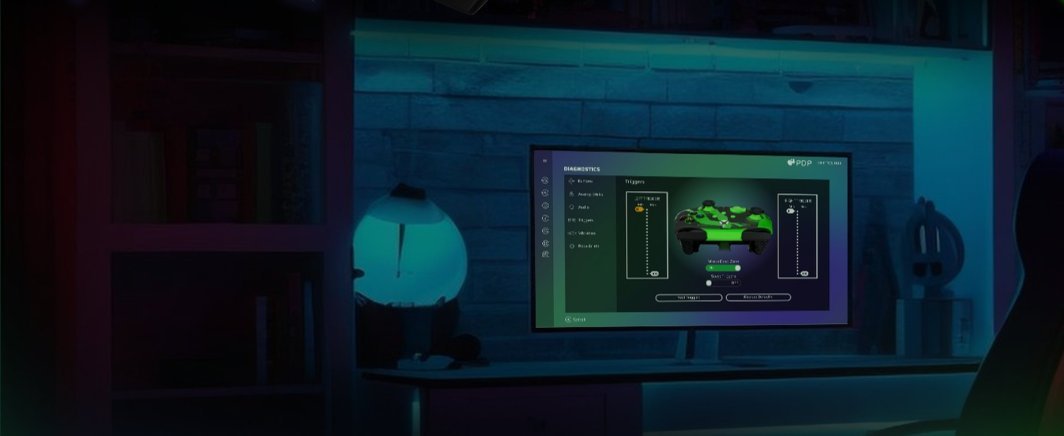 PDP XS Rematch Controller, Wired, Black / Green - Thumbnail 50