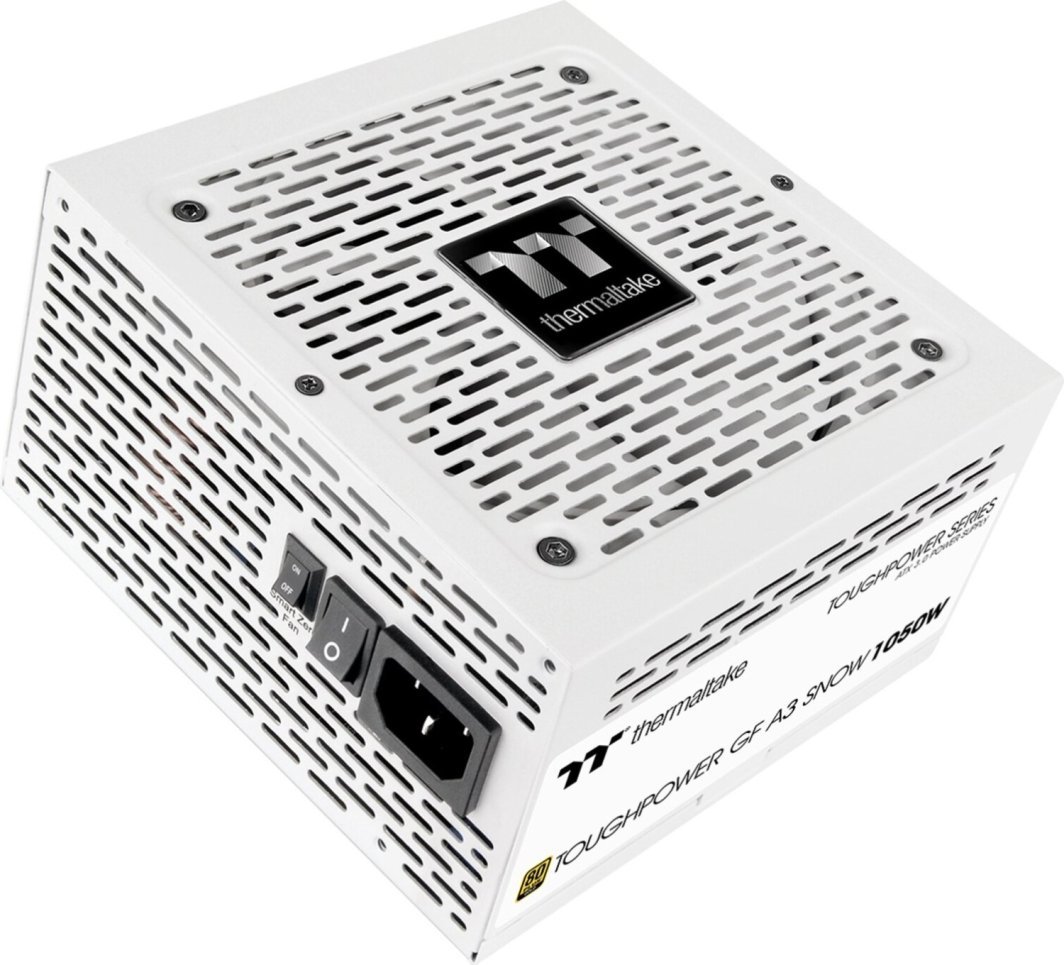Thermaltake Toughpower GF A3 Snow Power Supply, 1050W, ATX 3.0 - Thumbnail 4