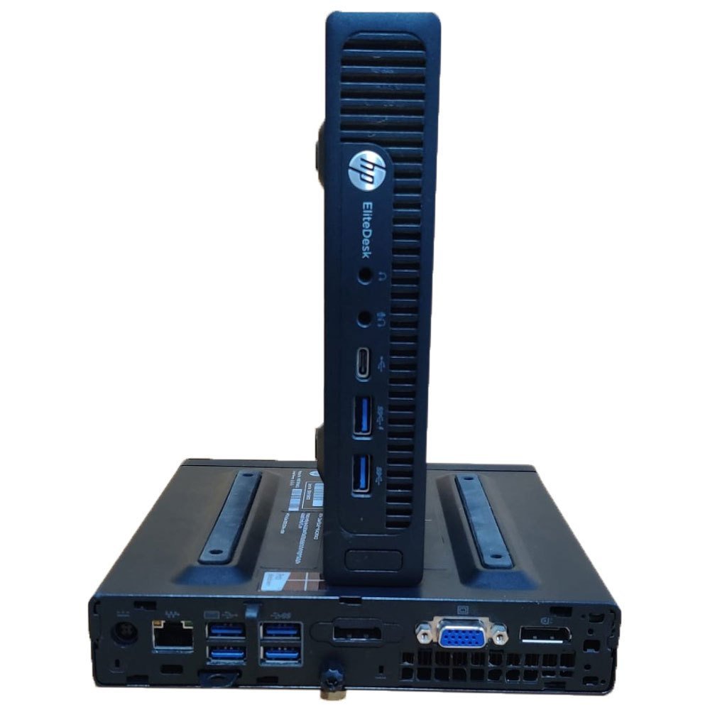 HP ProDesk 600 G2 DM Desktop, Intel Core i5-6500T, 8GB RAM, 256GB SSD, Used - Thumbnail 3