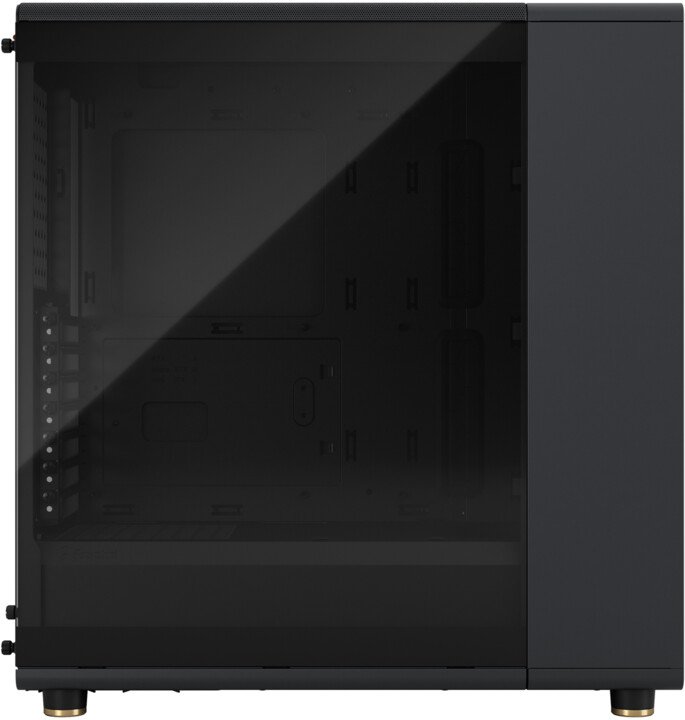 Fractal Design North Computer Case, Charcoal Black TG Light Tint, Black - Thumbnail 2