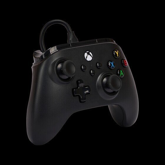 PowerA Nano Enhanced Controller, Wired, Black - Thumbnail 2