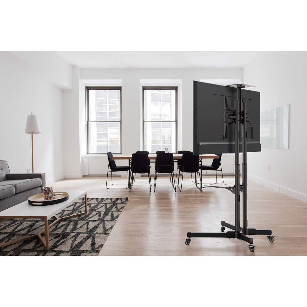Manhattan TV Mount, 37-65", VESA 200x200 - 600x400mm, 40kg, Black - Thumbnail 9