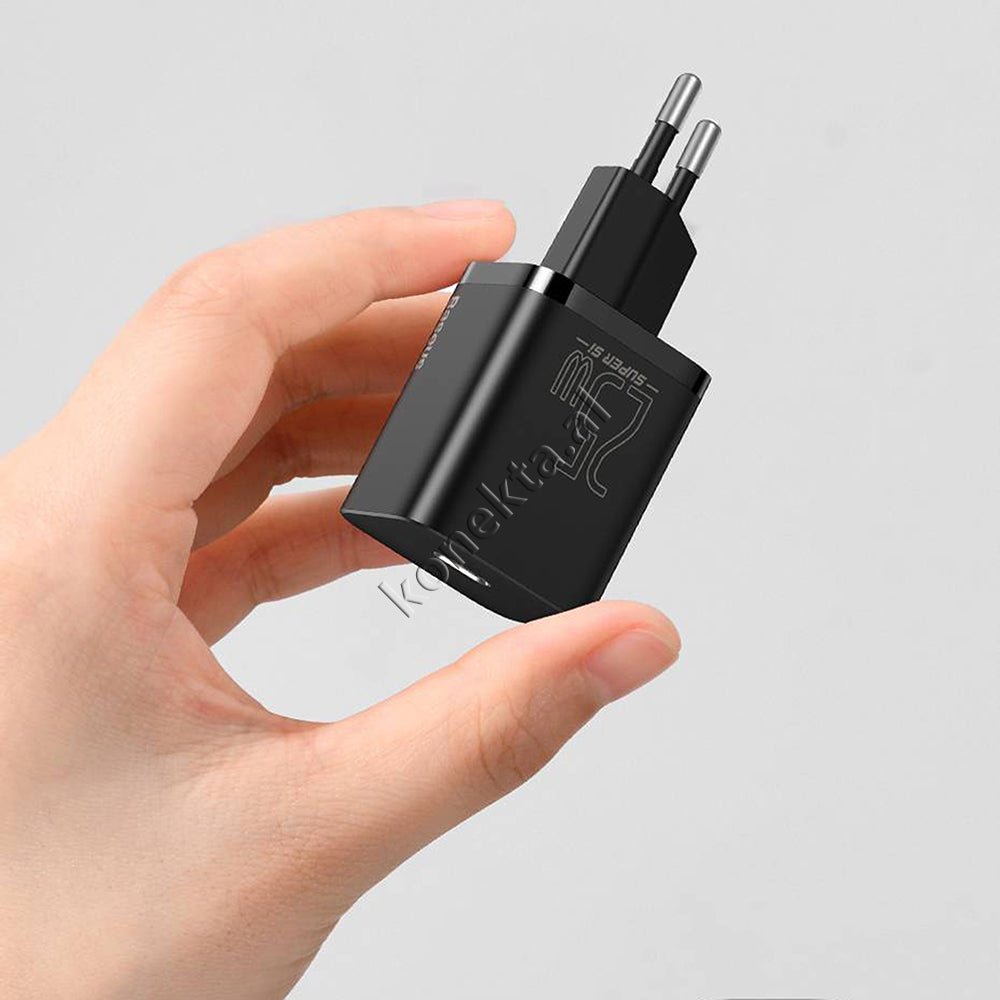 Baseus Charger with Type-C Port and 20W Charging Cable - Thumbnail 22