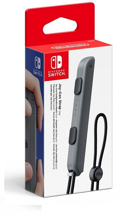 Nintendo Joy-Con Wrist Strap, Grey - Image 1