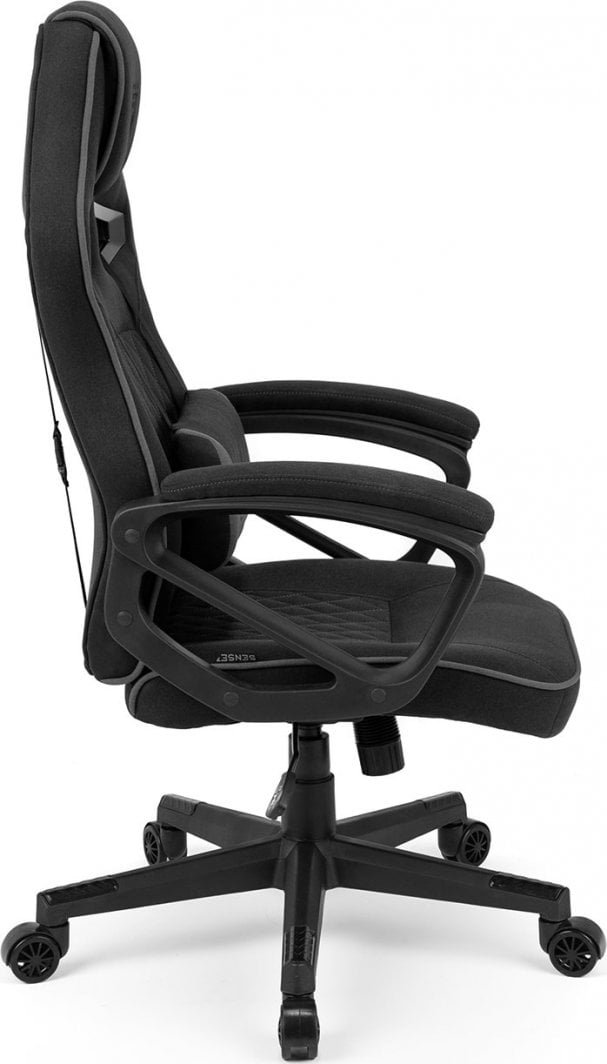 Sense7 Knight Chair, Black/Grey - Thumbnail 4