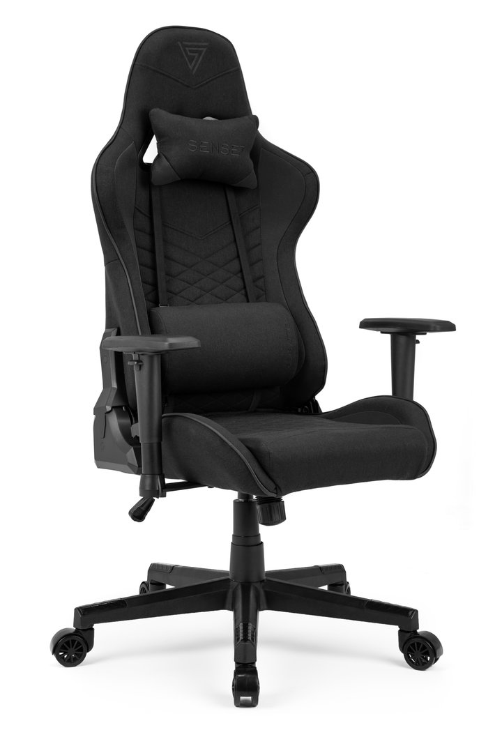SENSE7 Spellcaster Gaming Chair, Black - Image 1