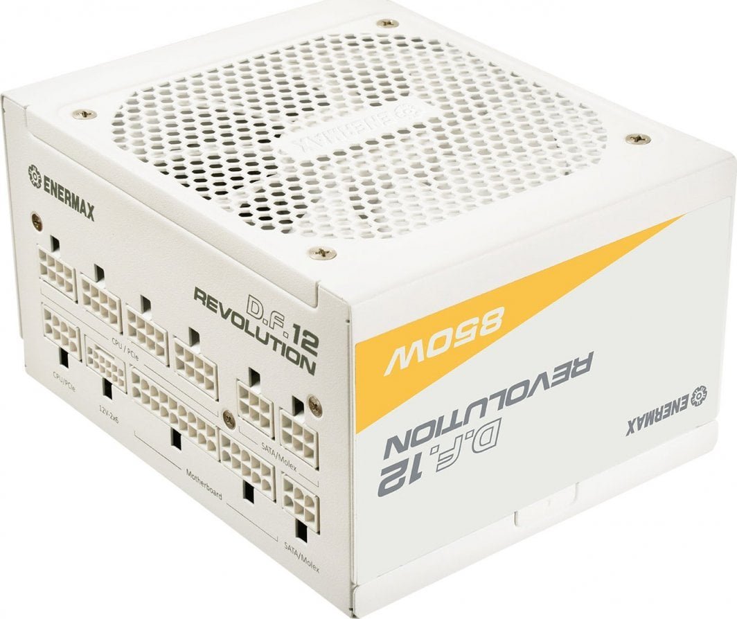 Enermax Revolution D.F. 12 ETV850G-W Power Supply, 850W, ATX 3.0 - Thumbnail 4