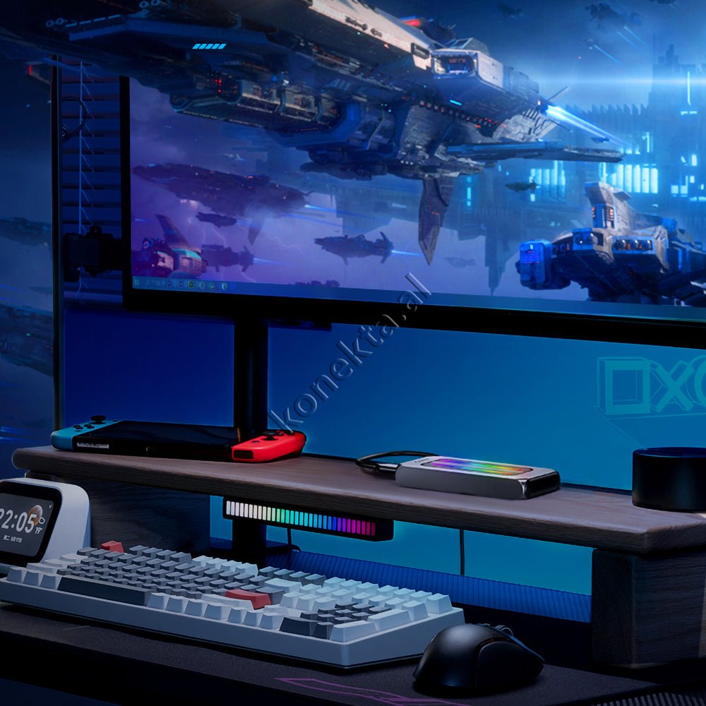 Orico SSD M.2 NVME Enclosure with Type-C Gen 2 Port and RGB Lighting - Thumbnail 9