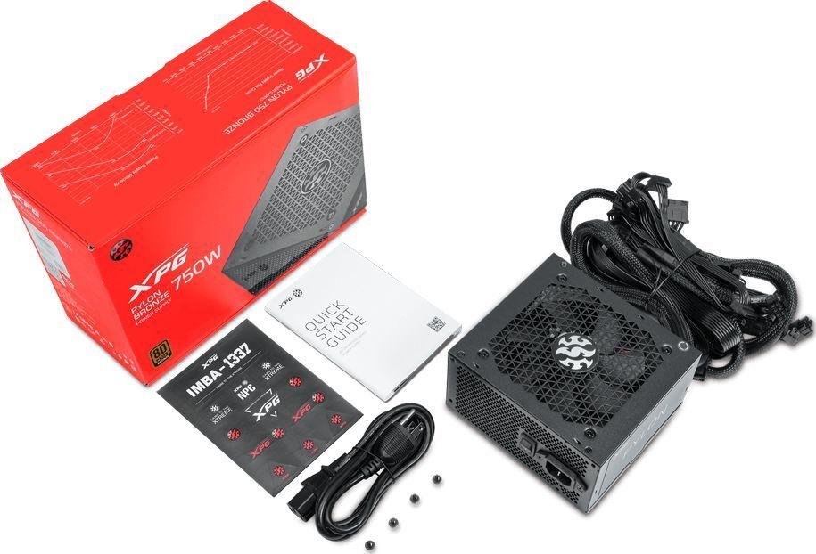 ADATA XPG Pylon PYLON550B-BKCEU Power Supply, 550W - Thumbnail 4