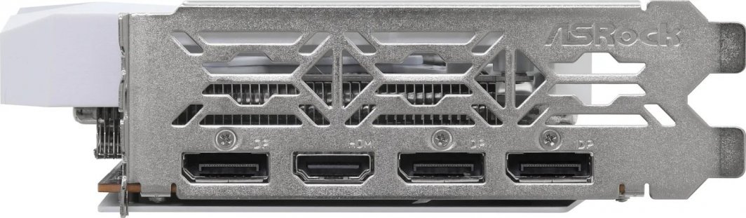 ASRock Radeon RX 6600 Challenger Graphics Card, White, 8GB GDDR6 - Thumbnail 3