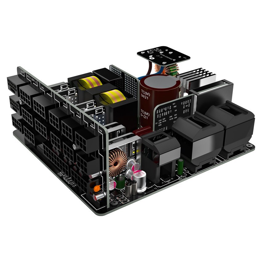LC-Power LC1000P V3.0 ATX 3.0 Power Supply, 1000W - Thumbnail 12