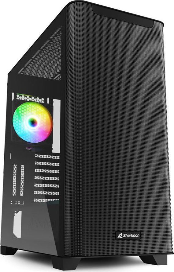 Sharkoon M30 ARGB Case, Black, Midi Tower - Image 1