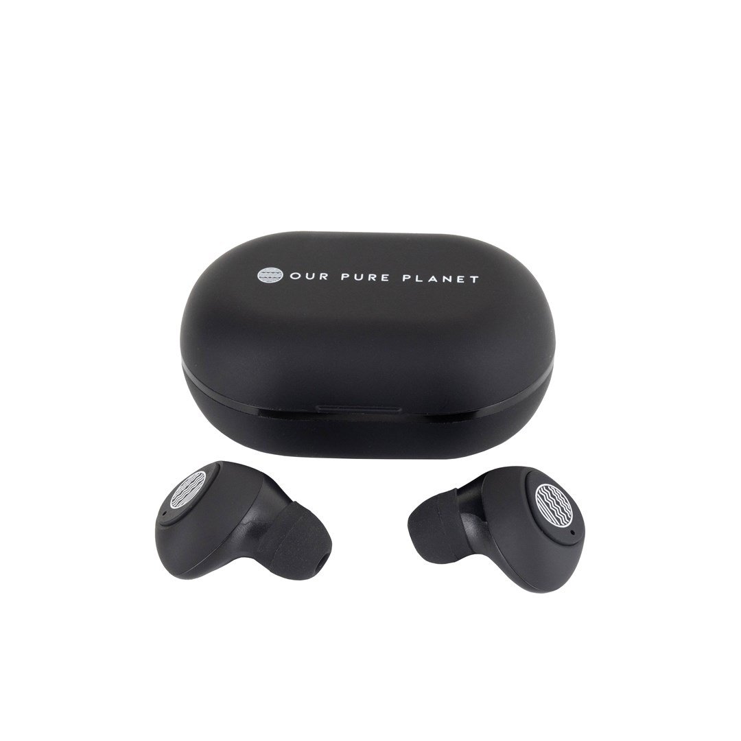 Our Pure Planet 700XHP Earbuds, Wireless, Black - Image 1