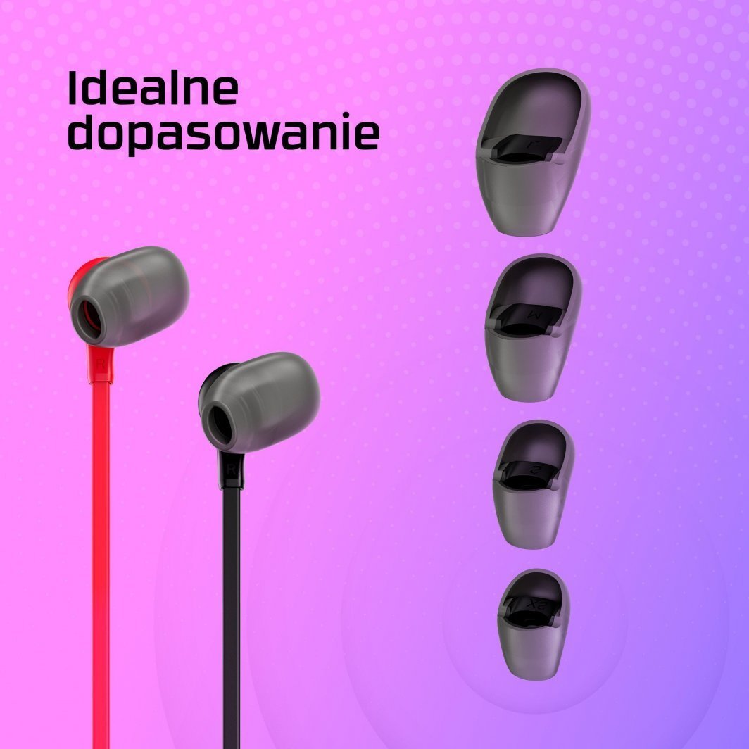 HyperX Cloud Earbuds II Earbuds, Red - Thumbnail 10