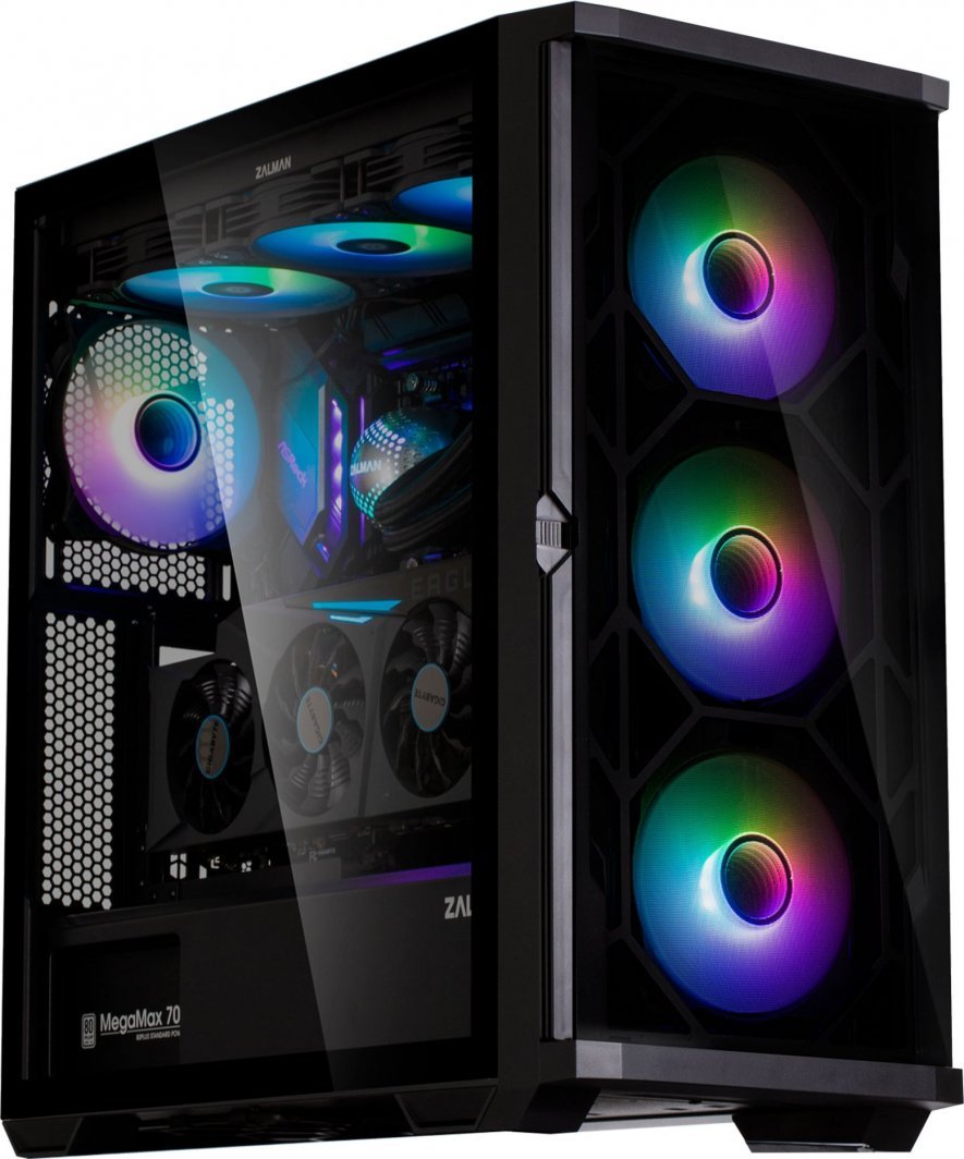 Zalman Z10 Duo Case, Midi Tower - Thumbnail 3