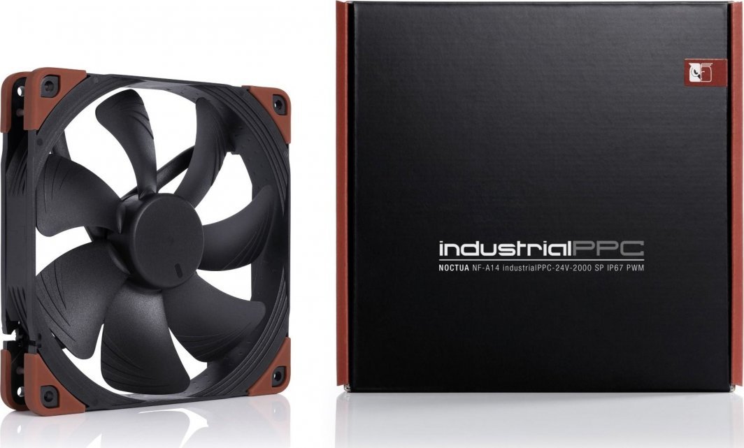 Noctua NF-A14 industrialPPC-24V-2000 SP IP67 PWM Fan, 140 mm - Thumbnail 5