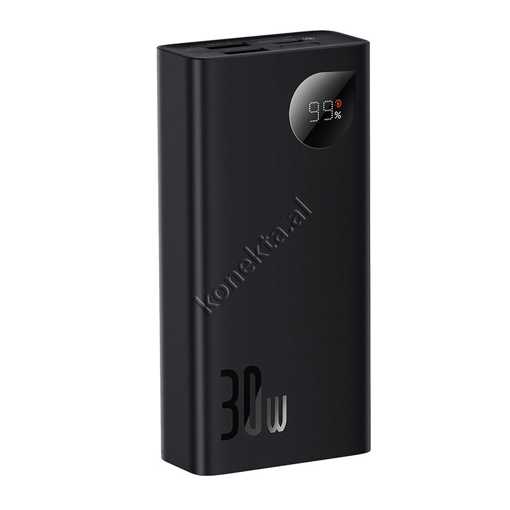 Baseus 20000mAh Power Bank, 30W, Black - Thumbnail 6