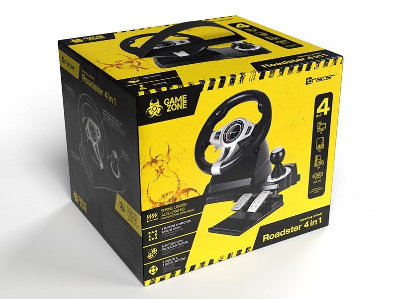 Tracer Racing Wheel Set for PlayStation 4 and PlayStation 3 - Thumbnail 9