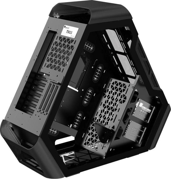 Jonsbo TR03-A Case, Black, Midi Tower - Thumbnail 5