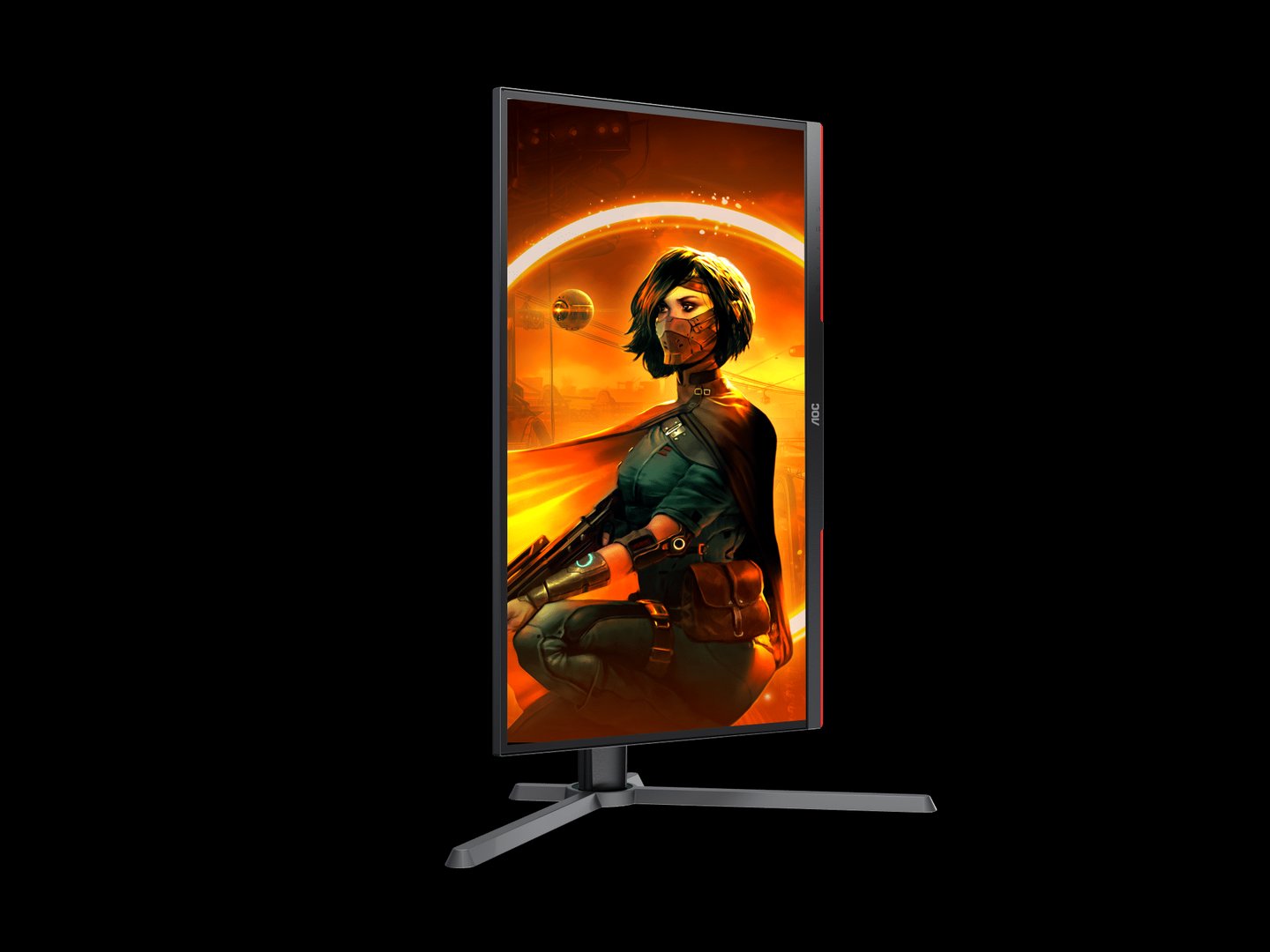 AOC 25G3ZM Gaming Monitor, 24.5" FHD, 240Hz - Thumbnail 4