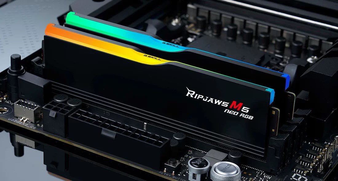 G.Skill Ripjaws M5 RGB Memory, 32GB (2 x 16GB) DDR5, 6000MHz - Thumbnail 4