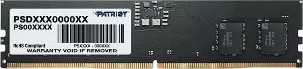 Patriot Signature Memory, DDR5, 16 GB, 5600 MHz, CL46, PSD516G560081 - Image 1