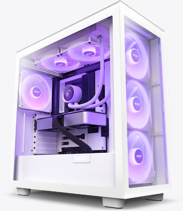 NZXT Kraken 280 RGB Cooler, White - Thumbnail 5