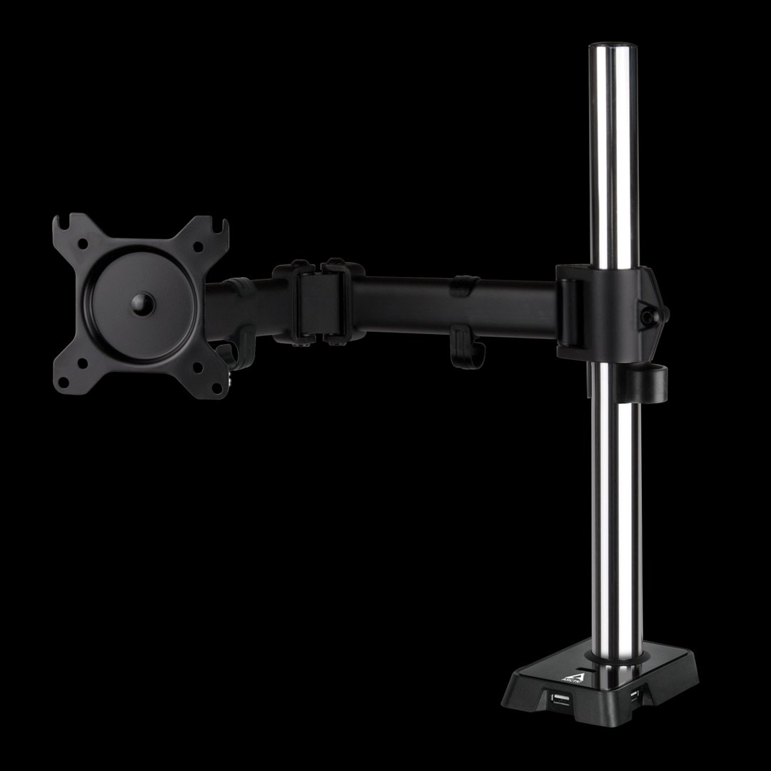 Arctic Mount Z1 GEN 3 Monitor Mount, Black - Image 1