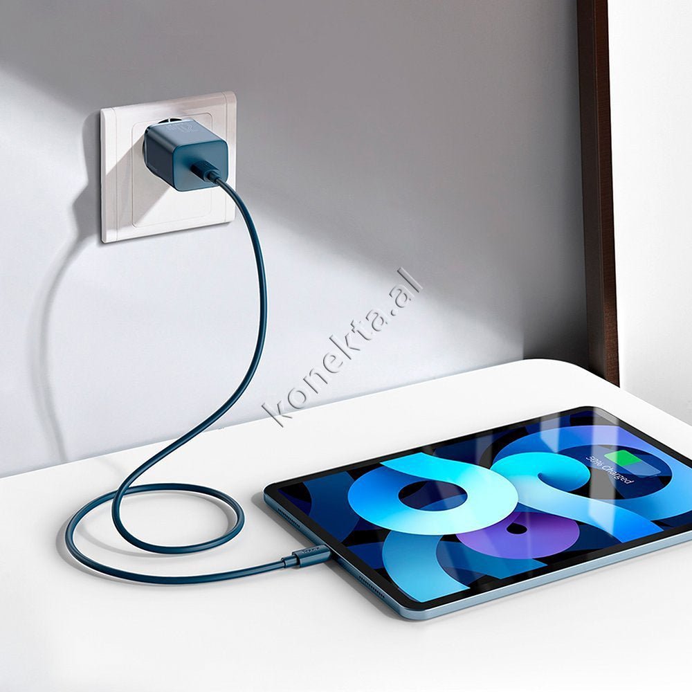 Baseus Charger with Type-C Port and 20W Charging Cable - Thumbnail 47