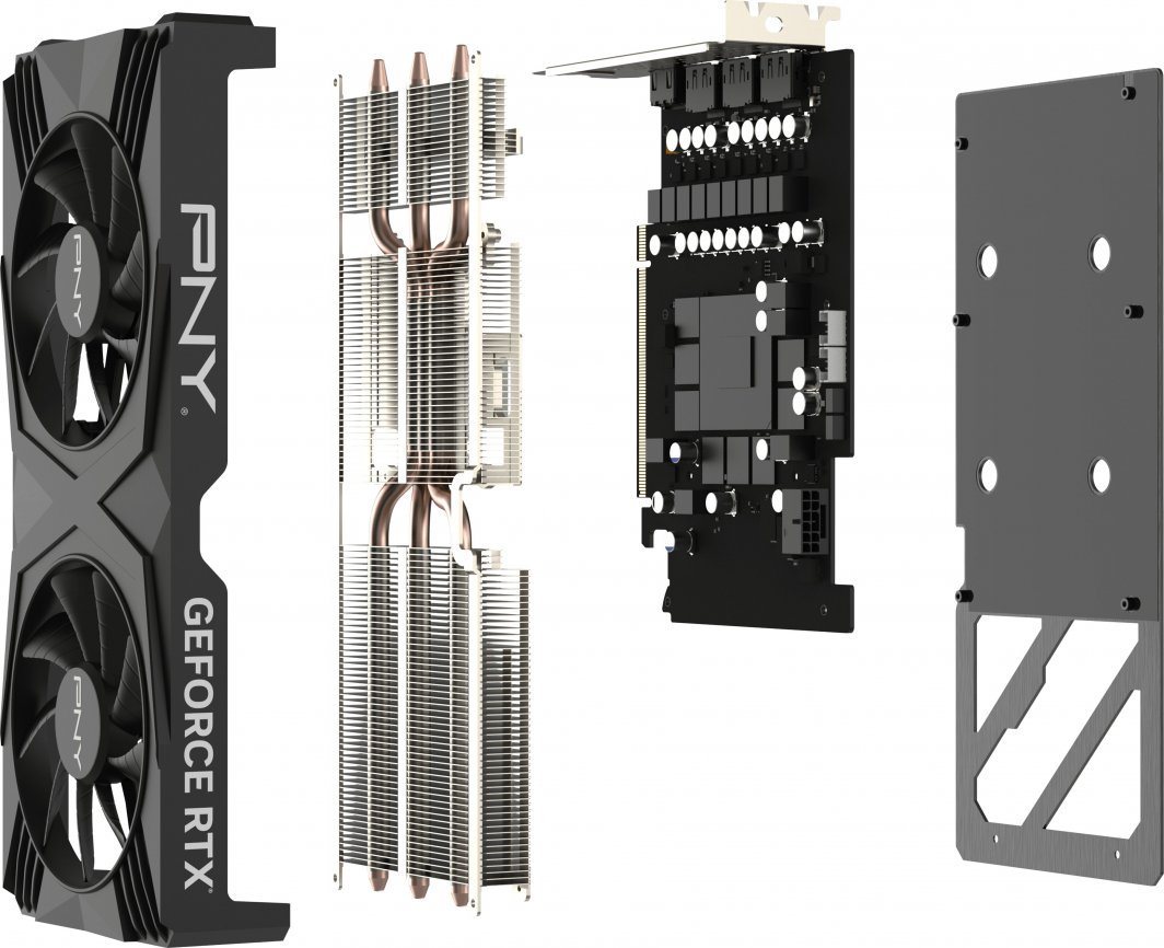PNY GeForce RTX 4070 SUPER Verto OC Dual Fan 12GB GDDR6X Graphics Card - Thumbnail 12