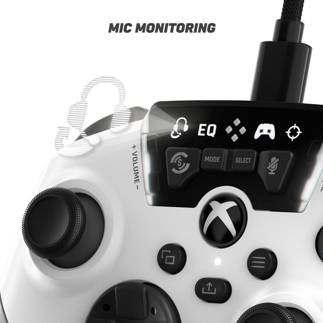 Turtle Beach Recon Xbox Controller, Wired, White - Thumbnail 21